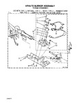 Diagram for 05 - 694670 Burner Assembly