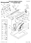 Diagram for 01 - Top And Console, Literature