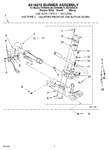 Diagram for 04 - 8318272 Burner