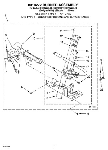 Diagram for KGYS850LT2