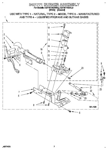 Diagram for KGYW770BAL0