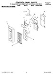 Diagram for 01 - Control Panel Parts