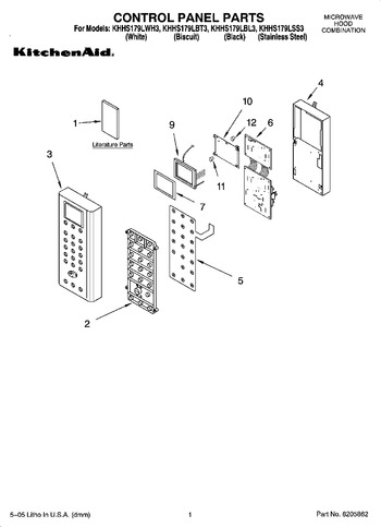 Diagram for KHHS179LWH3