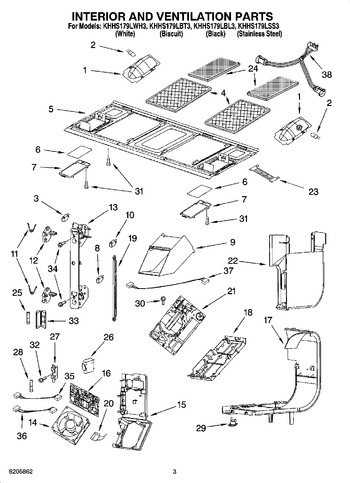 Diagram for KHHS179LWH3