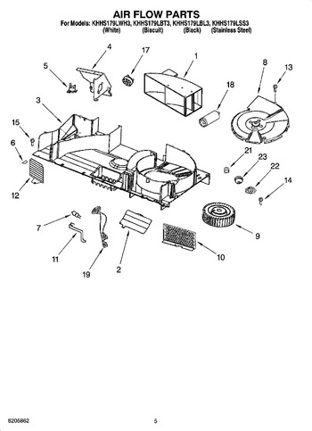 Diagram for KHHS179LWH3