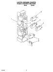 Diagram for 07 - Latch Board Parts