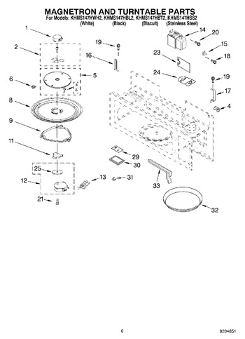 Diagram for KHMS147HWH2