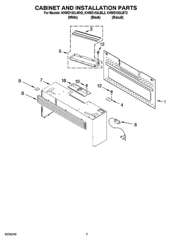 Diagram for KHMS155LBL2