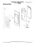 Diagram for 01 - Control Panel Parts