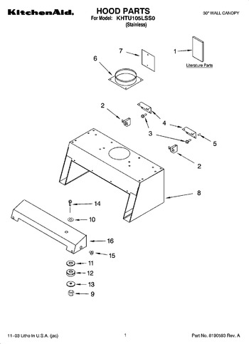 Diagram for KHTU105LSS0