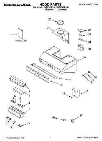 Diagram for KHTU765RSS2