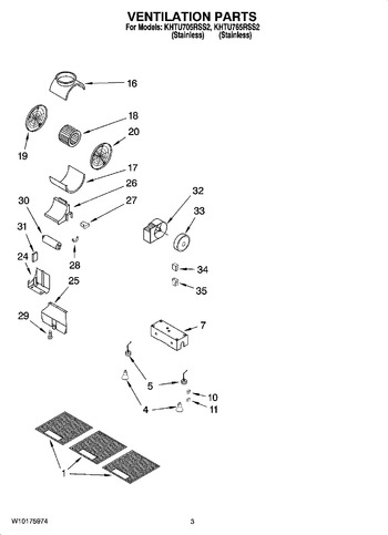 Diagram for KHTU765RSS2