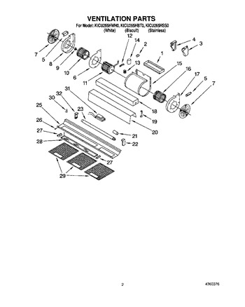 Diagram for KICU265HWH0