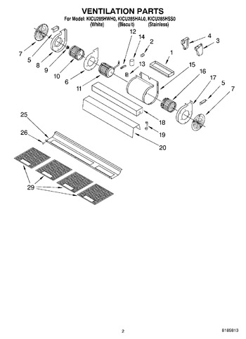 Diagram for KICU285HWH0