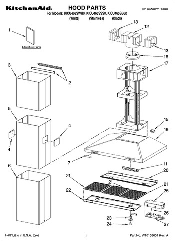 Diagram for KICU465SBL0