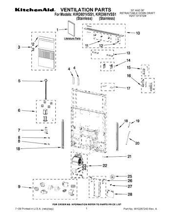 Diagram for KIRD861VSS1