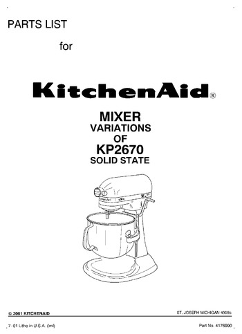 4164775 - KitchenAid Fruit & Vegetable Strainer Attachment