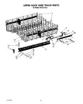 Diagram for 10 - Upper Rack And Track