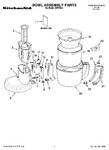 Diagram for 01 - Bowl Assembly Parts