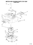 Diagram for 02 - Motor And Housing Parts Top View