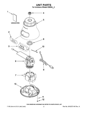 Diagram for KSB354WH0