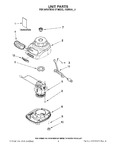 Diagram for 01 - Unit Parts