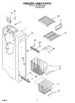 Diagram for 04 - Freezer Liner