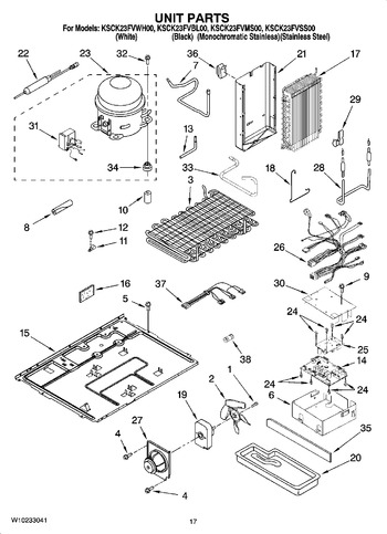 Diagram for KSCK23FVWH00