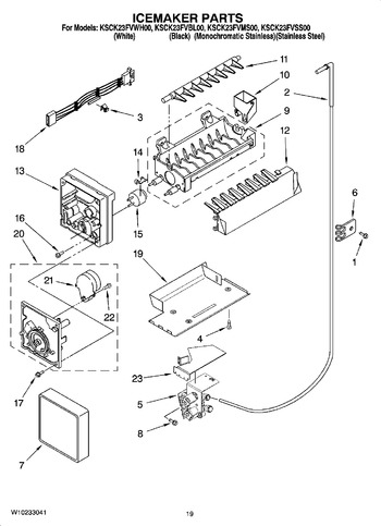 Diagram for KSCK23FVWH00