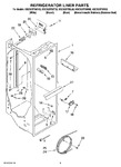 Diagram for 02 - Refrigerator Liner Parts