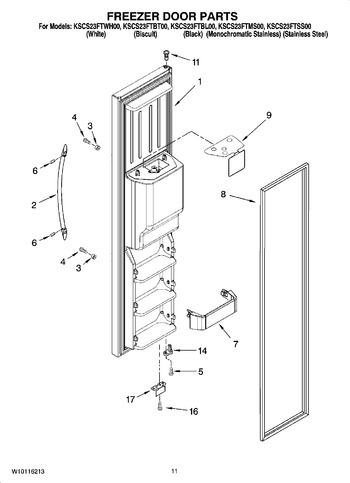 Diagram for KSCS23FTWH00