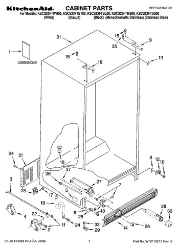 Diagram for KSCS23FTWH00