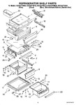 Diagram for 03 - Refrigerator Shelf Parts