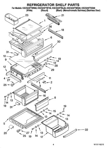 Diagram for KSCS23FTWH00