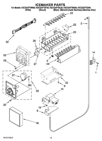 Diagram for KSCS23FTWH00