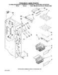 Diagram for 04 - Freezer Liner Parts