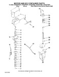 Diagram for 05 - Motor And Ice Container Parts