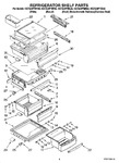 Diagram for 03 - Refrigerator Shelf Parts