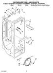 Diagram for 02 - Refrigerator Liner Parts