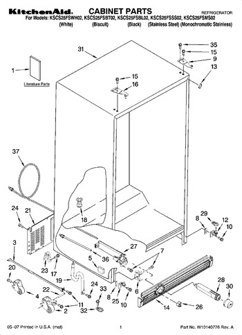 Diagram for KSCS25FSMS02