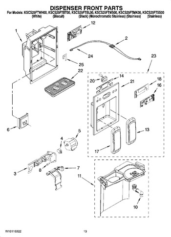 Diagram for KSCS25FTBL00