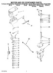 Diagram for 05 - Motor And Ice Container Parts