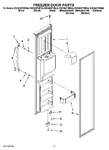 Diagram for 07 - Freezer Door Parts