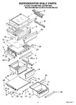 Diagram for 03 - Refrigerator Shelf Parts