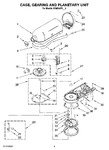 Diagram for 02 - Case, Gearing And Planetary Unit