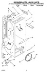 Diagram for 02 - Refrigerator Liner Parts