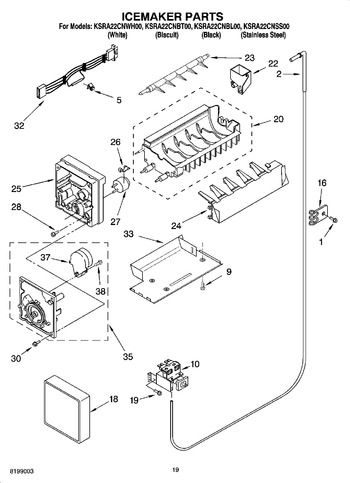 Diagram for KSRA22CNSS00