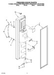 Diagram for 08 - Freezer Door Parts