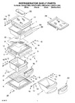 Diagram for 05 - Refrigerator Shelf Parts