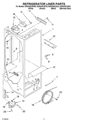 Diagram for KSRA22ILBT03